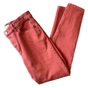 LOFT Women’s Pink/Salmon Jeggings Sz 8